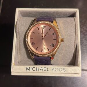 Michael Kors Watch New plum